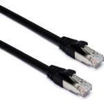 Excel Networking Solutions - Excel Cat6A Patch Lead F/FTP Shielded LSOH Blade Booted 1.5m Black - 101-146