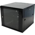 Excel Networking Solutions - Excel Environ WR400 Armoire réseau Wallrack 6U 400 mm de profondeur Noir - WB6.4SGB