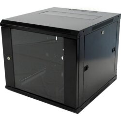 Excel Networking Solutions - Excel Environ WR400 Armoire réseau Wallrack 9U 400 mm de profondeur Noir - WB9.4SGB