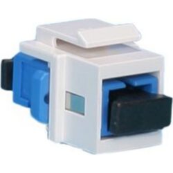 Excel Networking Solutions - Excel Keystone to Fibre Adaptor White - 100-711