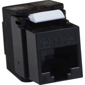Excel Networking Solutions - Noyau keystone RJ45 non blindé CAT 6 - version courte