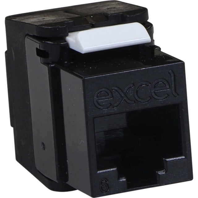 Excel Networking Solutions - Noyau keystone RJ45 non blindé CAT 6 - version courte Excel Networking Solutions - Noyau keystone RJ45 non blindé CAT 6 - version courte