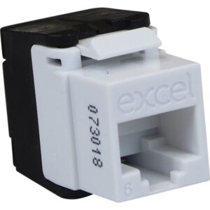 Excel Networking Solutions - Noyau keystone RJ45 non blindé CAT 6 - version courte