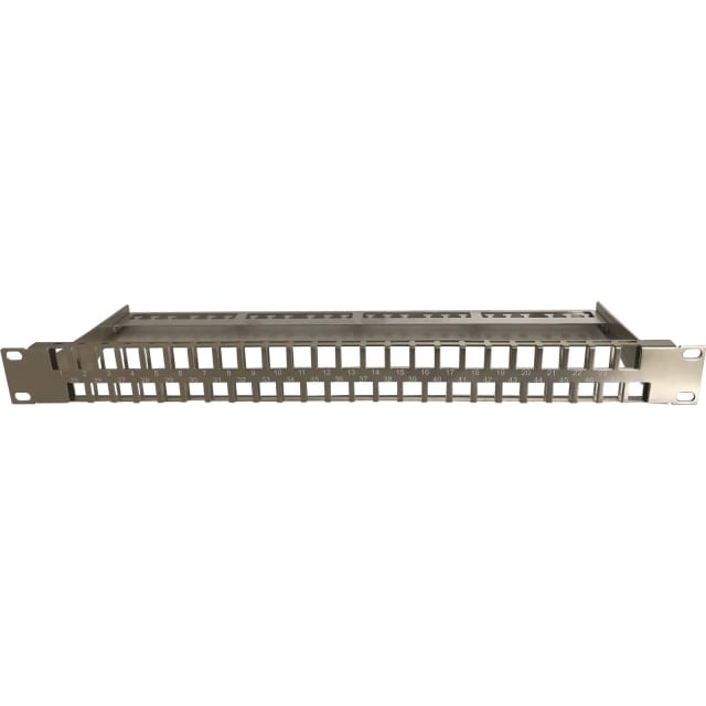 Excel Networking Solutions - Panneau cuivre vide pour modules keystone - 48 ports Excel Networking Solutions - Panneau cuivre vide pour modules keystone - 48 ports