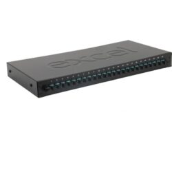 Excel Networking Solutions - Panneau fibre optique OM3 24 voies - 24 LC DX 48 fibres + pigtail et cassette - - 201-622