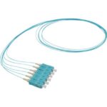 Excel Networking Solutions - Pigtail fibre OM3 50/125 SC/UPC turquoise paquet de 12 - 1 m - 200-644