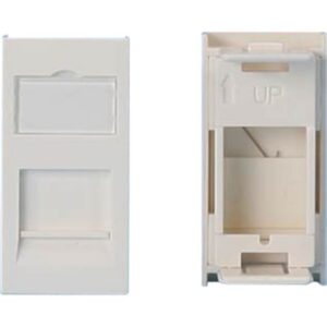 Excel Networking Solutions - Plastron plat pour noyau keystone