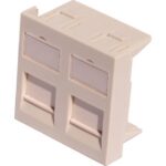 Excel Networking Solutions - Plastron plat pour noyau keystone