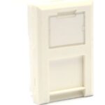Excel Networking Solutions - Plastron plat pour noyau keystone