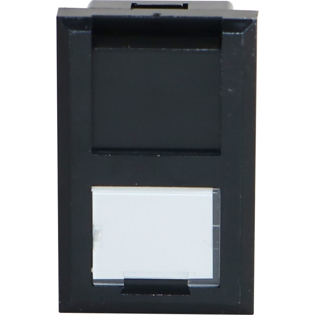 Excel Networking Solutions - Plastron plat pour noyau keystone Excel Networking Solutions - Plastron plat pour noyau keystone