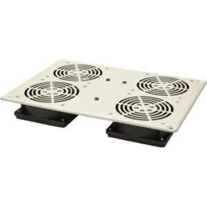 Excel Networking Solutions - Plateau de ventilation 4 ventilateurs pour toit de baie - Blanc gris - 542-044-GE