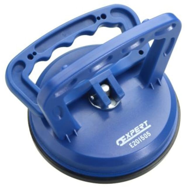 Ventouse de manutention Expert E201505 Ventouse de manutention bleue 123 mm capacité 10 kg avec poignée double