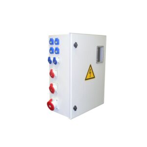 Expolight - Coffret de chantier 63A 3x230V ou 3x400V+N avec mod. 25D60 - EL-8202-20D