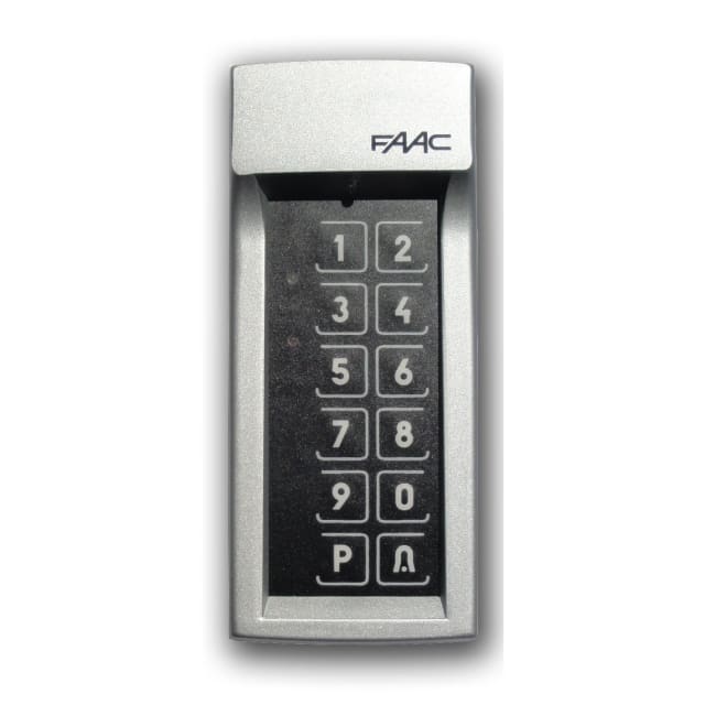 FAAC - FAAC RFWK12 LR - Clavier à code 4 canaux 868MHz - avec 4 codes différents - 12204770080 FAAC - FAAC RFWK12 LR - Clavier à code 4 canaux 868MHz - avec 4 codes différents - 12204770080