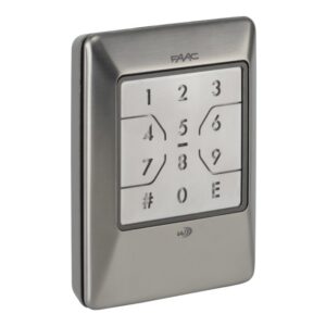 FAAC - FAAC XKP W 868 INOX - Clavier à code sans fil 868MHz couverture INOX - 404038