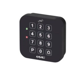 FAAC - KCTS RADIO TOUCH BLACK FDS 433-868MHz CODEKLAVIER - 122KCTSFDS1