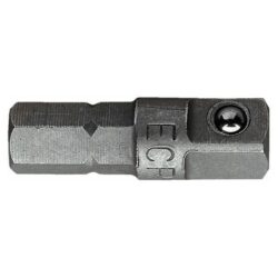 Détails visibles de Adaptateur pour douilles 1/4 pouce avec embout ECR pour Embouts de vissage