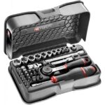 FACOM - COFFRET DOUIL 1/4' 6P MM R.161B 37PC - R.161-6P6PB