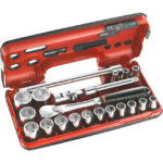 FACOM - COFFRET DOUILLES 1/2' 6PT 21PC - SL.DBOX1PB