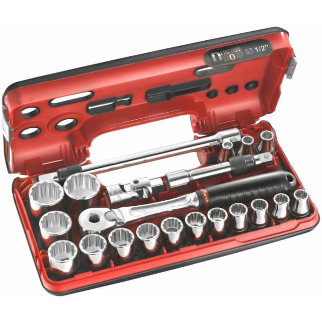 FACOM - Coffret 1/2 douilles 12P+CLIQU - SL.DBOX501 FACOM - Coffret 1/2 douilles 12P+CLIQU - SL.DBOX501