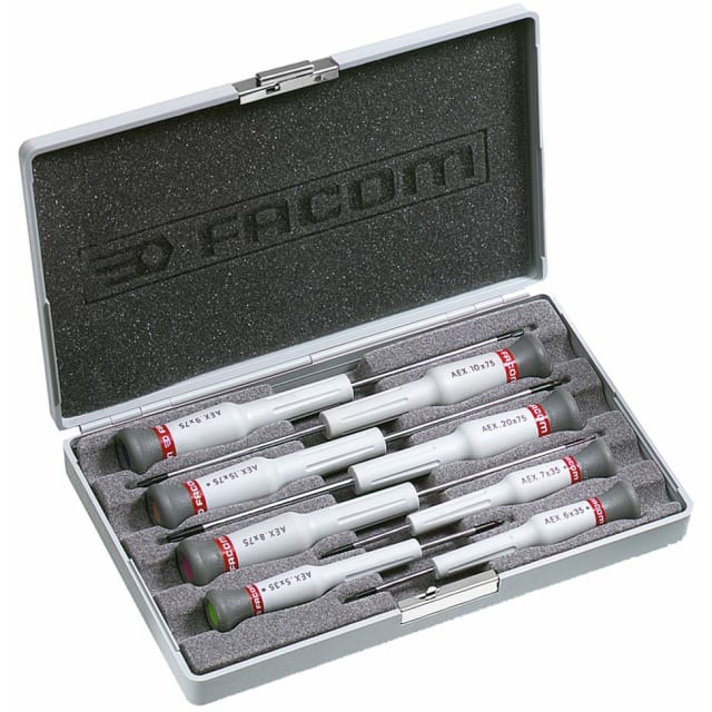 FACOM - Coffret de 8 tournevis Micro-Tech FACOM - Coffret de 8 tournevis Micro-Tech