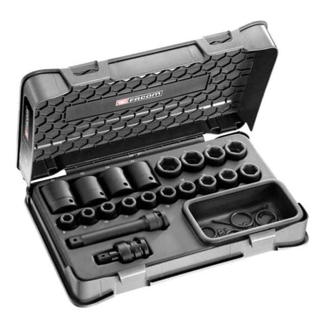 FACOM - Coffret de douilles impact 1/2'' de 8 à 27 MM - NS.500B FACOM - Coffret de douilles impact 1/2'' de 8 à 27 MM - NS.500B