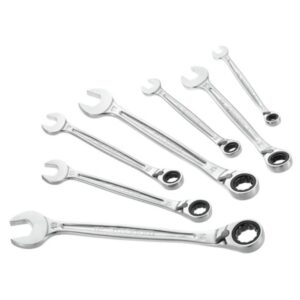 FACOM - JEU DE 7 CLES A CLIQUET STANDARD - 467B.J7PB
