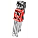 FACOM - JEU DE 8 CLES MIXTES SUR RACK - 440.JP8PB