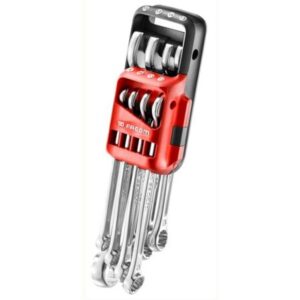 FACOM - JEU DE 8 CLES MIXTES SUR RACK - 440.JP8PB