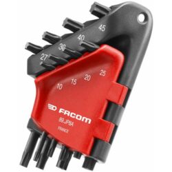 FACOM - Jeu ETUI 8 clés mâles TORX - 89.JP8A