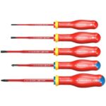 FACOM - Jeu de 5 tournevis 1000V Slim Blade