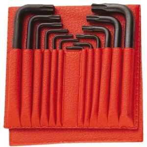 FACOM - Jeu trousse 12 clés mâles TORX - 89.JL12