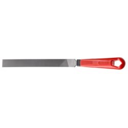 Détails visibles de Lime plate bâtarde emmanchée 200 mm pour Lime