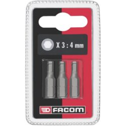 FACOM - LOT de 3 EMBOUTS 25MM 6 PANS - EH1.J3