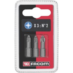 FACOM - LOT de 3 EMBOUTS ED.102T - ED102T.J3