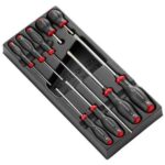 FACOM - MODULES 9 TOURNEVIS PLATS - MOD.AT4