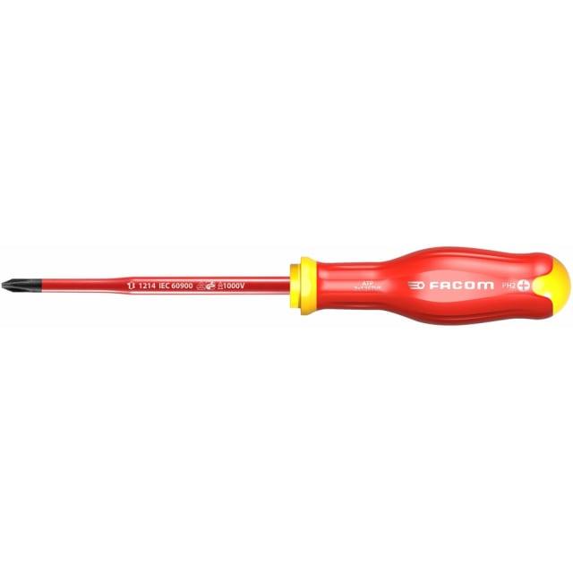 FACOM - TOURNEVIS PROT2 PH 1X100 1000V SLIM - ATP1X100TVE FACOM - TOURNEVIS PROT2 PH 1X100 1000V SLIM - ATP1X100TVE