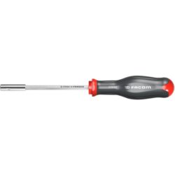 Détails visibles de Tournevis porte-embout magnétique long 1/4'' ATM.M2 pour Tournevis