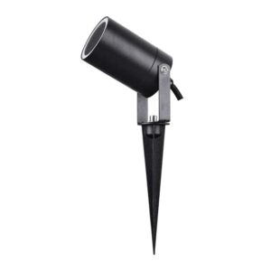 FANTASIA - KOBI spot piquet - GU10 - alu - max 35W - 75mm x 110mm x 305mm - IP54 - noir mat - 3434040