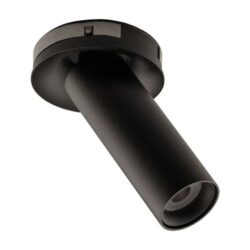 Insert LED noir cylindrique orientable pour spot Zoom 4W 360 lm