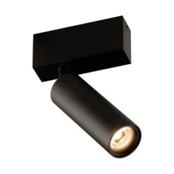 FANTASIA - Lopal spot - 1x 4W AC COB LED - 2700K - 1x 360lm - dimmable - noir - 4014360