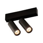 FANTASIA - Lopal spot - 2x 4W AC COB LED - 2700K - 2x 360lm - dimmable - noir - 4014361