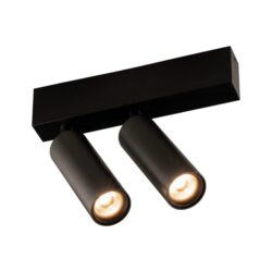 FANTASIA - Lopal spot - 2x 4W AC COB LED - 2700K - 2x 360lm - dimmable - noir - 4014361