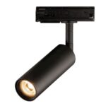 FANTASIA - Lopal track spot monofase - 4W AC COB LED - 2700K - 360lm - dimmable - noir - TR0150B