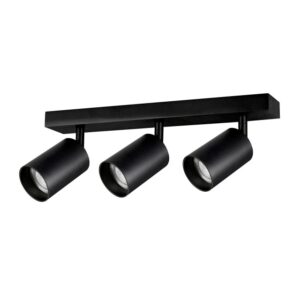FANTASIA - TABOO 3L GU10 (excl) zwart