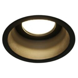 FANTASIA - TETIZ deep - encastré - GU10 - alu / plexi - max 50W - 85mm x 45mm - noir - 8202572