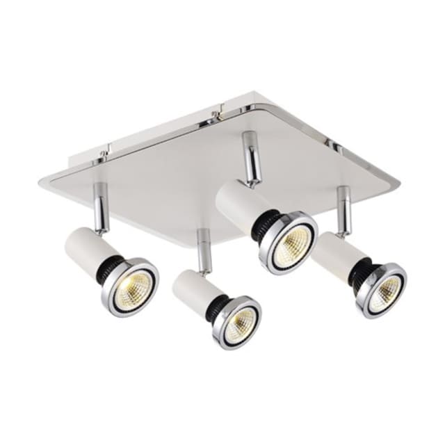 FANTASIA - XZIBIT spot 4xGU10 5W LED incl. blanc/chromé - 3427045 FANTASIA - XZIBIT spot 4xGU10 5W LED incl. blanc/chromé - 3427045