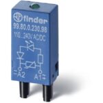 FINDER - Module LED + varistor 110 à 240V AC/DC supports 95833