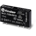 FINDER - Relais CI 1RT 6A 24V DC sensible