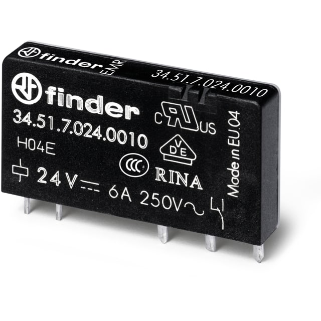 FINDER - Relais CI 1RT 6A 24V DC sensible FINDER - Relais CI 1RT 6A 24V DC sensible